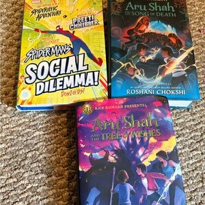 Spiderman Rick ridden pandava novels books